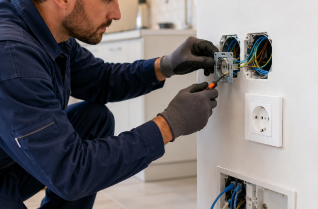 Prises Électriques, Circuits et Câblage